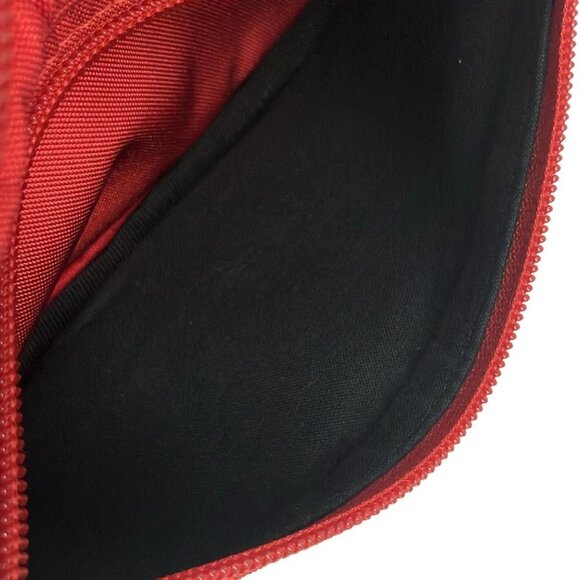 Auth BALENCIAGA Explorer Beltpack 482389 Red Black Nylon Bum Bag - Picture 13 of 16
